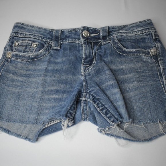 Miss Me Jean Shorts 26 - Picture 1 of 4
